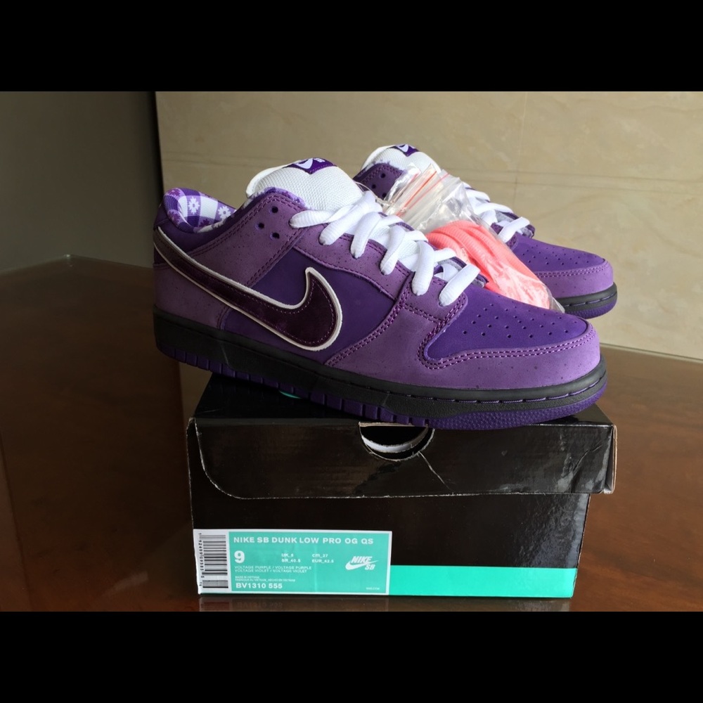 Nike sb purple lobster